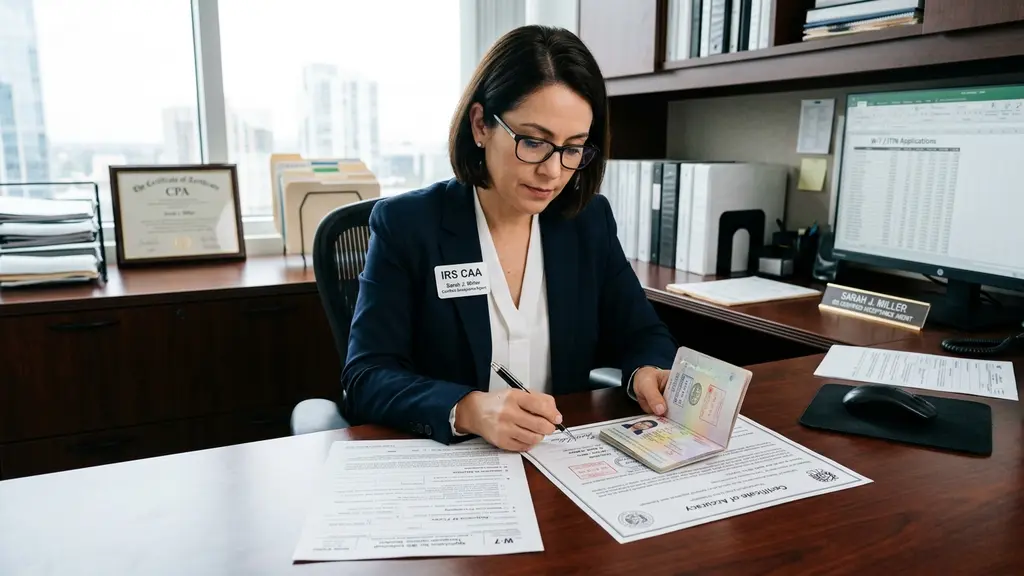 How to Obtain an ITIN via CAA Without Mailing Passport (2026 Guide)